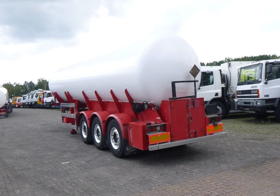 Naczepa cysterna dla transportowania gazu Clayton Gas tank steel 31.8 m3 (low pressure 10 bar): zdjęcie 3