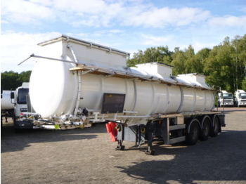 Naczepa cysterna dla transportowania chemikaliów Crane Fruehauf Chemical ACID tank inox 22.5 m3 / 1 comp: zdjęcie 1
