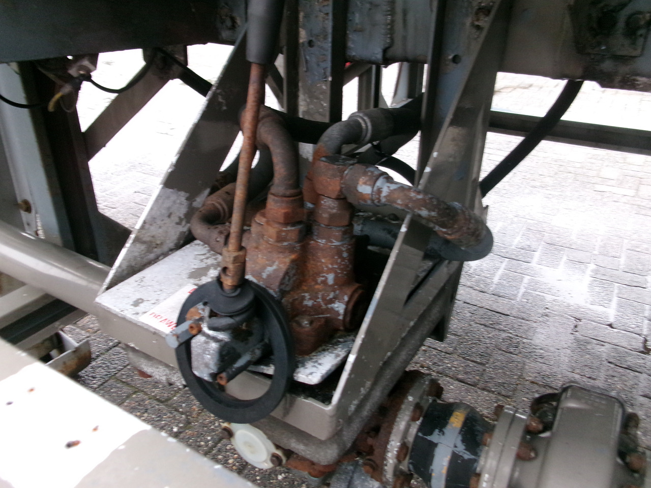 Naczepa cysterna dla transportowania paliwa Crane Fruehauf Fuel tank alu 39 m3 / 1 comp + pump: zdjęcie 13