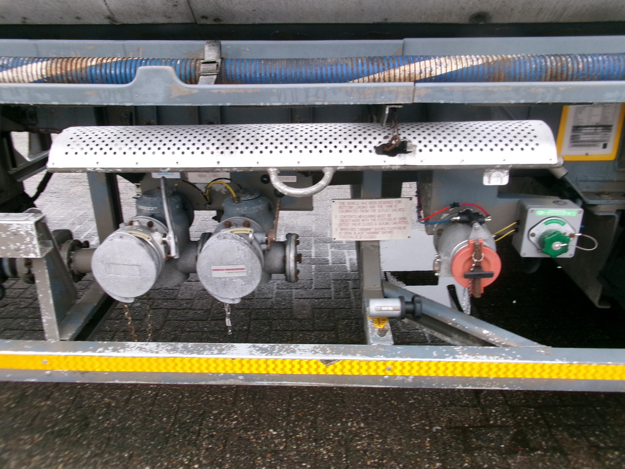 Naczepa cysterna dla transportowania paliwa Crane Fruehauf Fuel tank alu 39 m3 / 1 comp + pump: zdjęcie 10