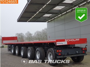Naczepa niskopodwoziowa ES-GE 6-Axle Ballast trailer 85.000 GVW 5x Lenkachse 2x Liftachse Hardholz-Boden: zdjęcie 1