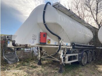 Naczepa cysterna dla transportowania cementu FELDBINDER Cement 35000 liters: zdjęcie 1