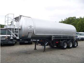 Naczepa cysterna dla transportowania mąki Feldbinder Bulk tank alu 38 m3 + compressor: zdjęcie 1