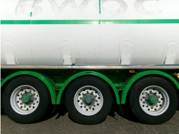Naczepa cysterna dla transportowania paliwa Feldbinder Fuel tank alu 42 m3 / / 6 comp + pump: zdjęcie 5