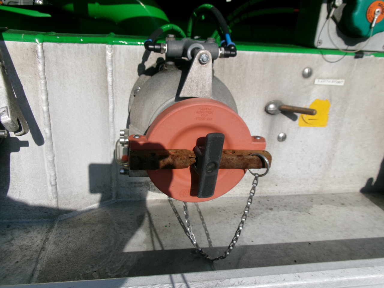Naczepa cysterna dla transportowania paliwa Feldbinder Fuel tank alu 42 m3 / / 6 comp + pump: zdjęcie 21