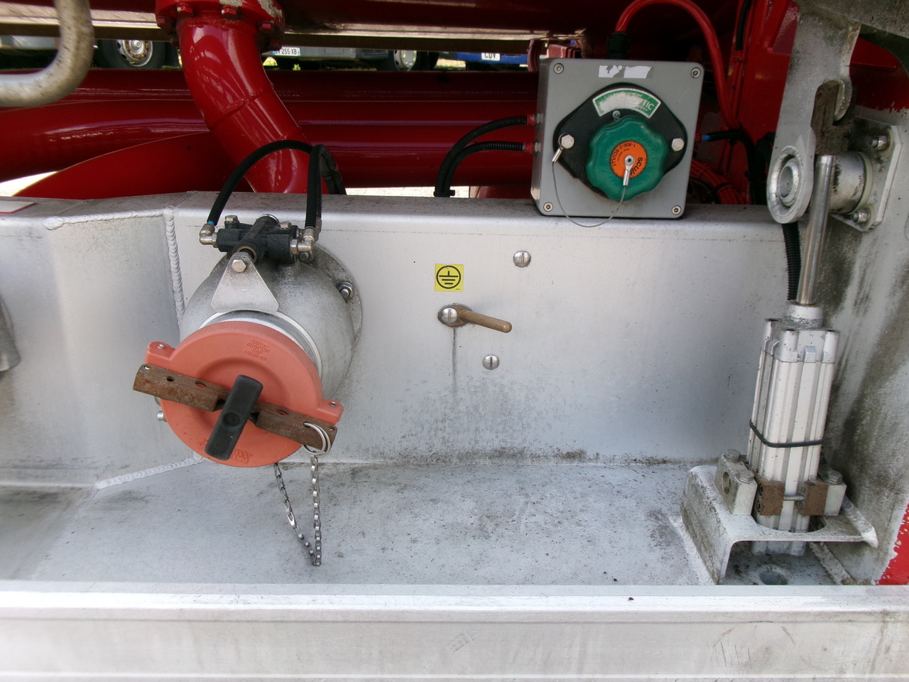 Naczepa cysterna dla transportowania paliwa Feldbinder Fuel tank alu 44.6 m3 + pump: zdjęcie 17