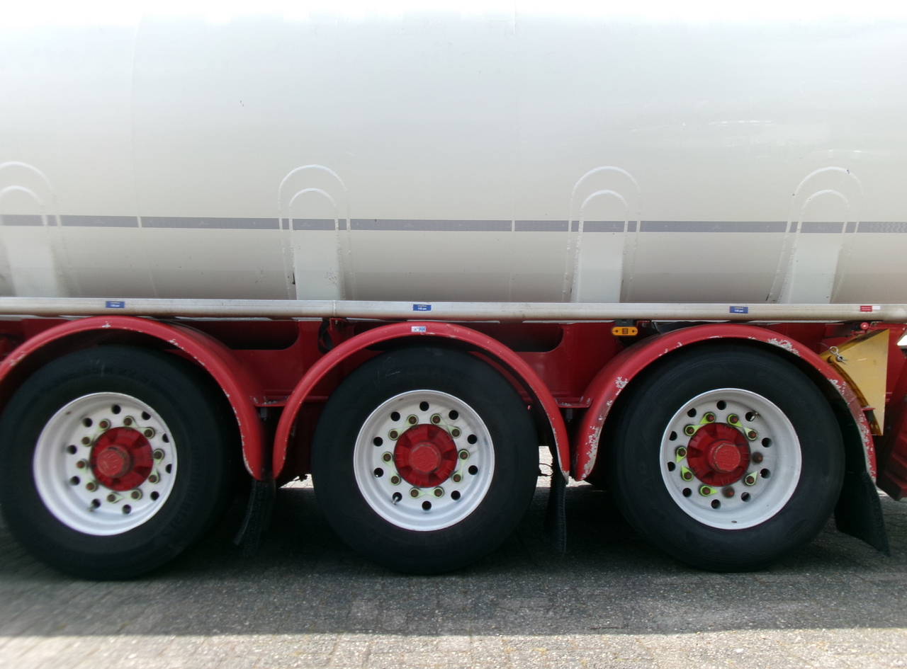 Naczepa cysterna dla transportowania paliwa Feldbinder Fuel tank alu 44.6 m3 + pump: zdjęcie 5