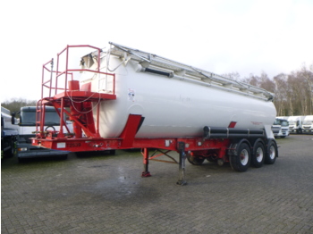 Naczepa cysterna dla transportowania żywności Feldbinder Powder / sugar tank alu 41 m3 (tipping): zdjęcie 1