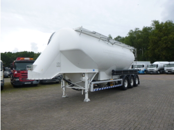 Naczepa silos dla transportowania mąki Feldbinder Powder tank alu 45 m3: zdjęcie 1