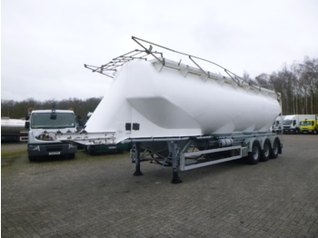 Naczepa cysterna dla transportowania mąki Feldbinder Powder tank alu 56 m3: zdjęcie 1