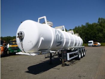 Naczepa cysterna dla transportowania chemikaliów Guhur Chemical ACID tank inox 24.6 m3 / 1 comp: zdjęcie 1