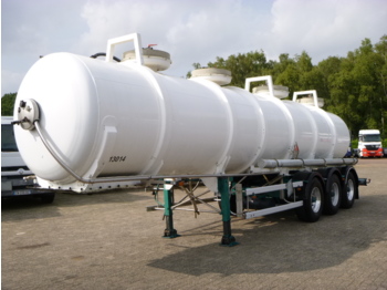 Naczepa cysterna dla transportowania chemikaliów Guhur / Maisonneuve Chemical ACID tank Alu 24.2 m3 / 1 comp: zdjęcie 1