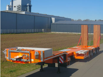 Nowy Naczepa niskopodwoziowa HRD 4 axle Achs semi trailer low loader ext tele: zdjęcie 1