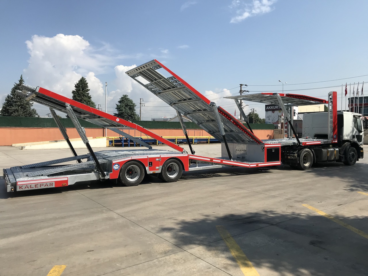 Nowy Naczepa do przewozu samochodów KALEPAR KLP 228V6-6 Loader Autotransporter: zdjęcie 2