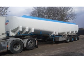 Naczepa cysterna dla transportowania paliwa Kässbohrer 40000 L ADR Tanktrailer Fuel Petrol Diesel, 7,5 mm Alu: zdjęcie 1