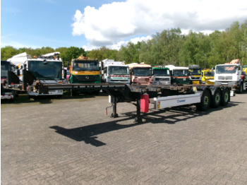 Krone 3-axle container trailer 20-30-40-45 ft DA08LNA - Naczepa kontenerowiec/ System wymienny: zdjęcie 1