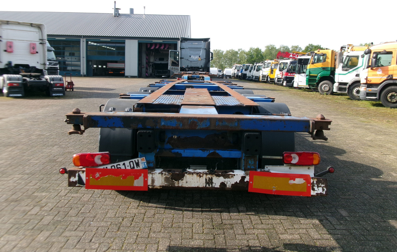 Naczepa kontenerowiec/ System wymienny Krone 3-axle container trailer 20-30-40-45 ft SDC27: zdjęcie 5