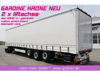 Nowy Naczepa plandeka Krone SDP 27 eLB4_CS /2 x LIFT LASI 12642 XL: zdjęcie 1