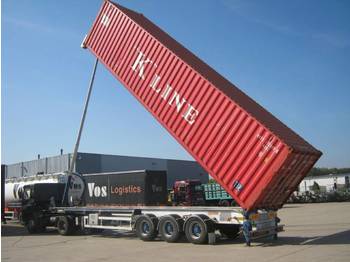 Naczepa kontenerowiec/ System wymienny LAG 3 x 40 ft tipping chassis: zdjęcie 1