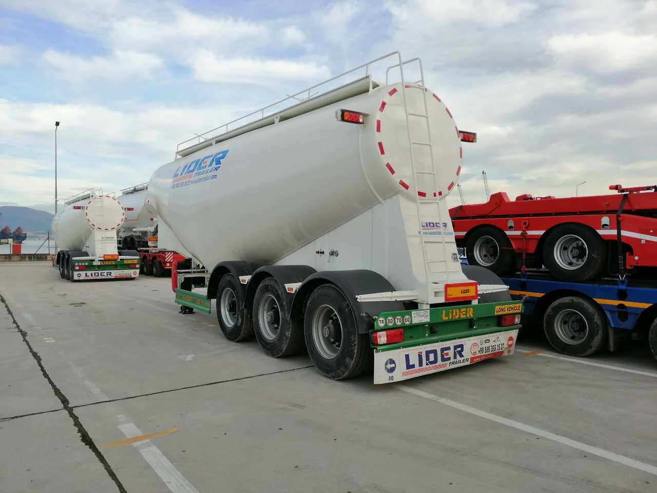 Nowy Naczepa cysterna dla transportowania cementu LIDER 2023 MODEL NEW CEMENT TANKER: zdjęcie 18