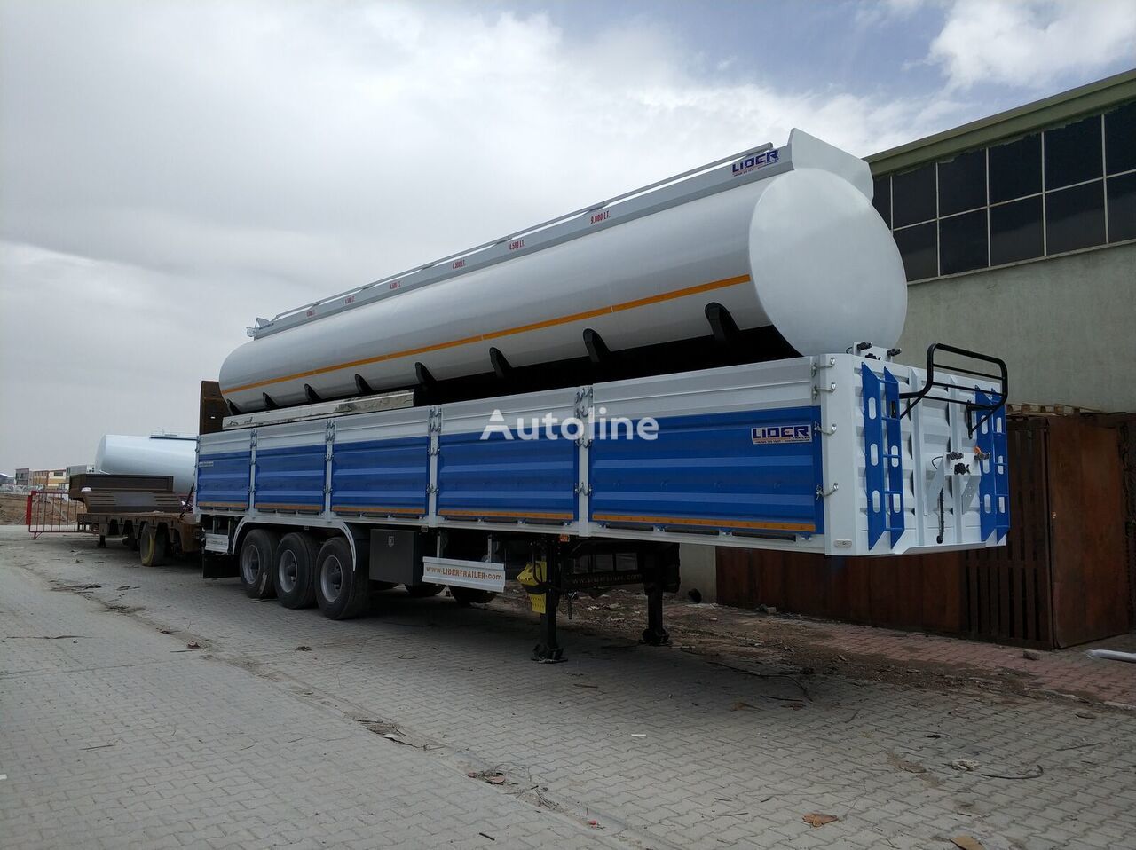 Nowy Naczepa platforma/ Burtowa LIDER 2023 Model NEW trailer Manufacturer Company READY: zdjęcie 17