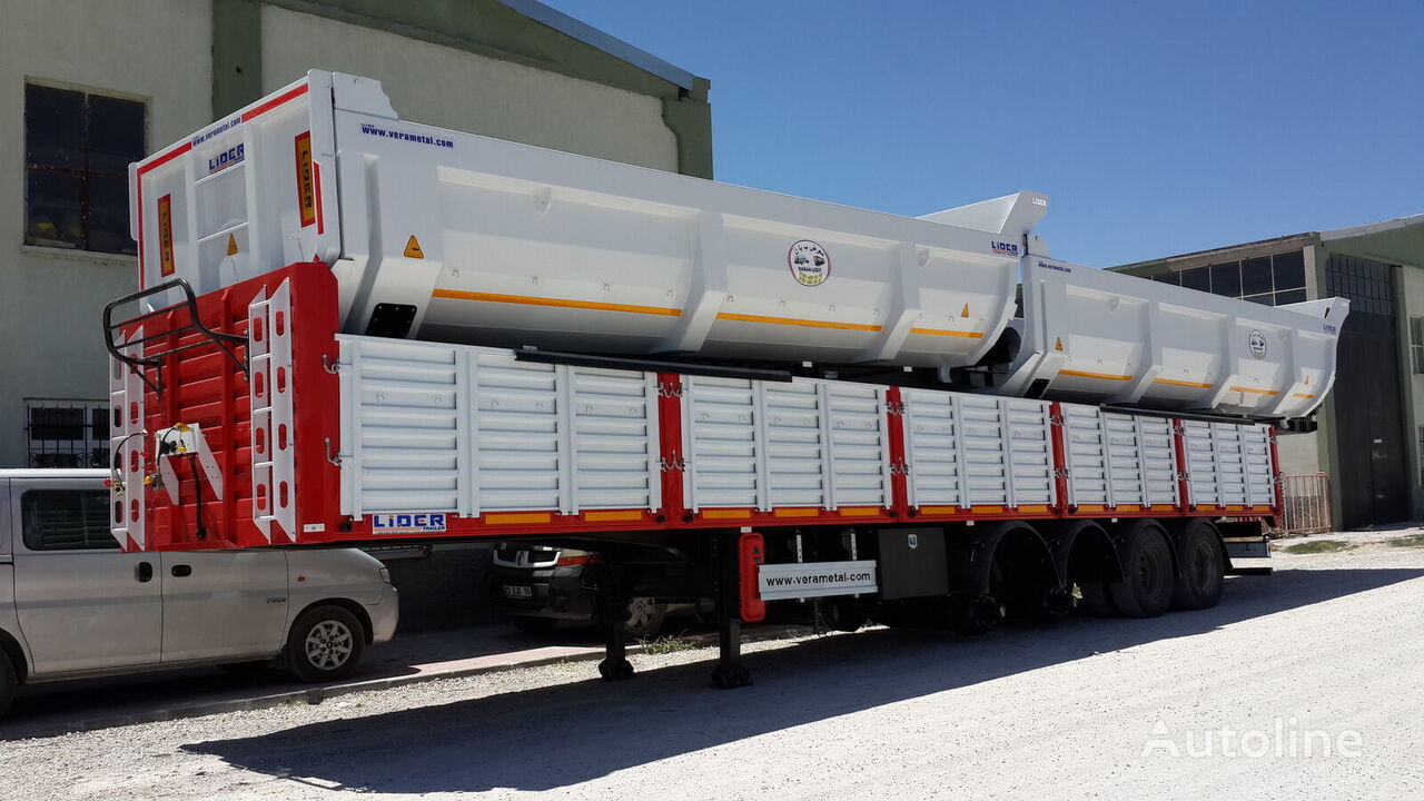 Nowy Naczepa platforma/ Burtowa LIDER 2023 Model NEW trailer Manufacturer Company READY: zdjęcie 16