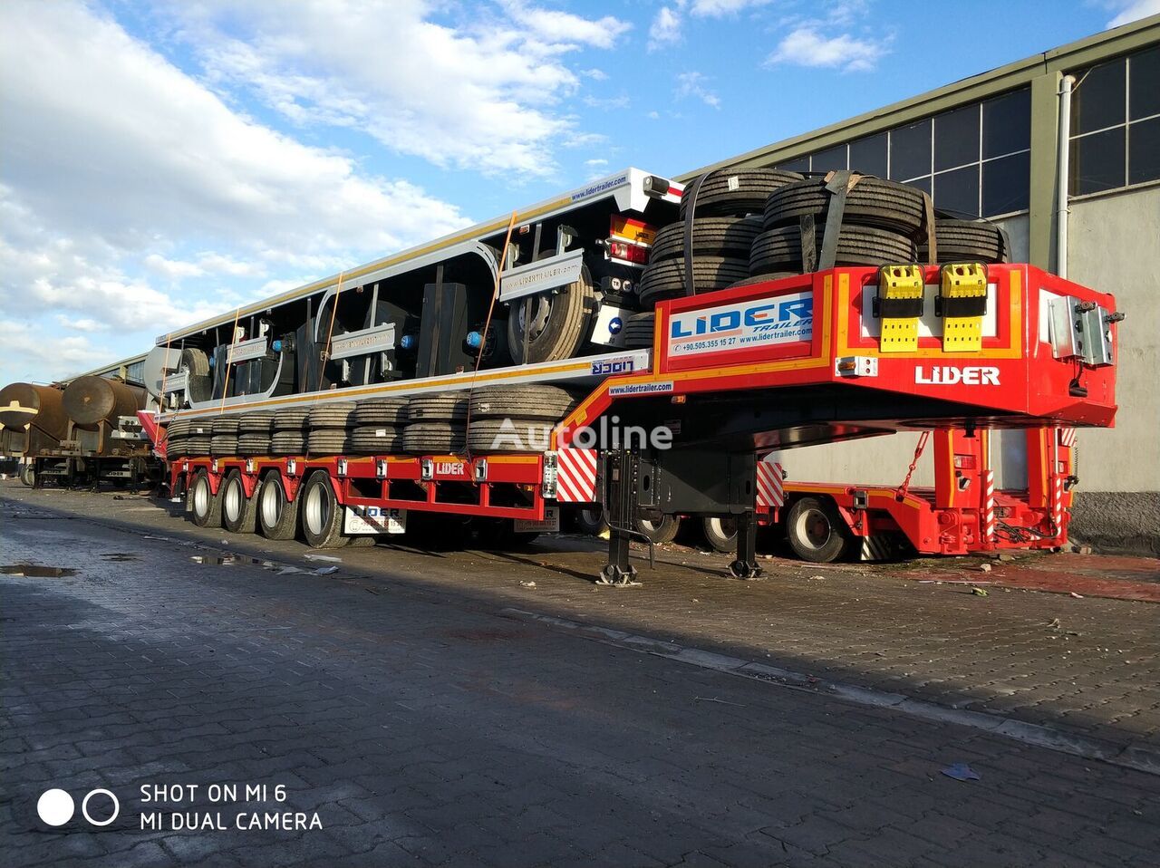 Nowy Naczepa kontenerowiec/ System wymienny dla transportowania pojemników LIDER NEW 2024 MODELS YEAR (MANUFACTURER COMPANY LIDER TRAILER: zdjęcie 10