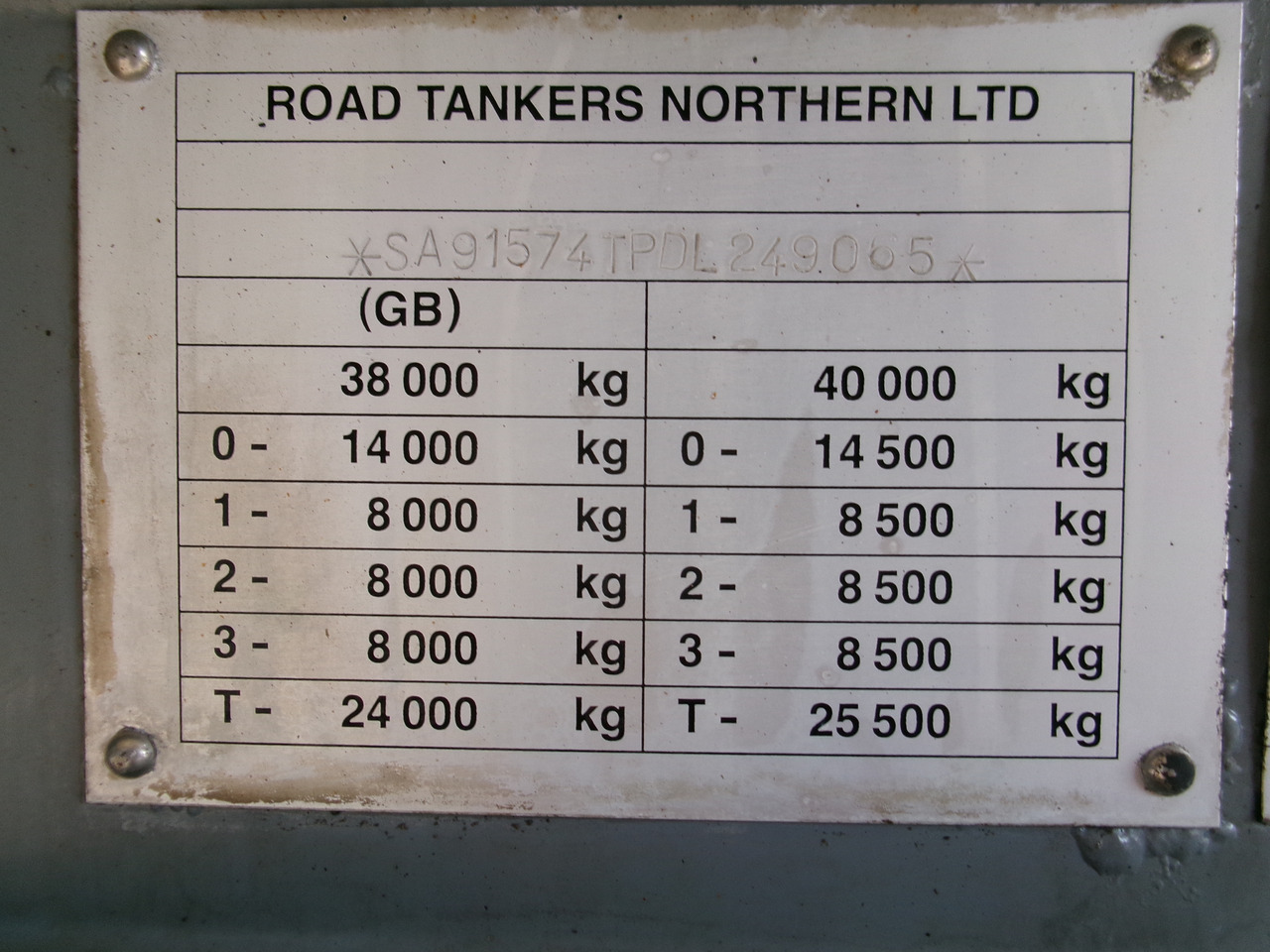 Lakeland Tankers Fuel tank alu 42.8 m3 / 6 comp + pump Lakeland Tankers Fuel tank alu 42.8 m3 / 6 comp + pump: zdjęcie 35