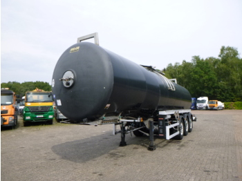 Naczepa cysterna dla transportowania mas bitumicznych Magyar Bitumen tank inox 30.5 m3 / 1 comp: zdjęcie 1