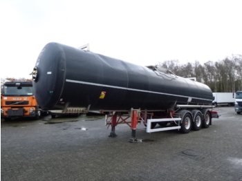 Naczepa cysterna dla transportowania mas bitumicznych Magyar Bitumen tank inox 31 m3 / 1 comp: zdjęcie 1