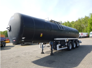 Naczepa cysterna dla transportowania mas bitumicznych Magyar Bitumen tank inox 32 m3 / 1 comp ADR 11/2021: zdjęcie 1