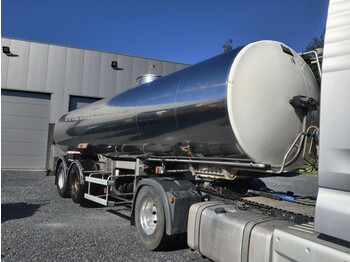 Naczepa cysterna dla transportowania mleka Magyar CITERNE EN INOX ISOTHERME 25000 L: zdjęcie 1