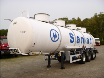 Naczepa cysterna dla transportowania chemikaliów Magyar Chemical ACID tank inox 24.5 m3 / 1 comp: zdjęcie 1