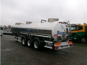 Naczepa cysterna dla transportowania chemikaliów Magyar Chemical tank inox 22.5 m3 / 1 comp ADR 29-05-2024: zdjęcie 3