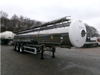 Naczepa cysterna dla transportowania chemikaliów Magyar Chemical tank inox 22.5 m3 / 1 comp ADR 29-05-2024: zdjęcie 2
