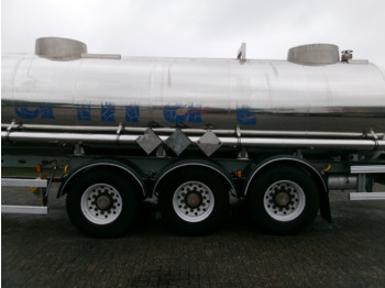 Naczepa cysterna dla transportowania chemikaliów Magyar Chemical tank inox 22.5 m3 / 1 comp ADR 29-05-2024: zdjęcie 5