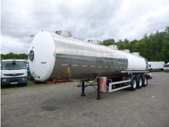 Naczepa cysterna dla transportowania chemikaliów Magyar Chemical tank inox 32.5 m3 / 1 comp: zdjęcie 1