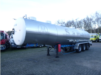 Naczepa cysterna dla transportowania chemikaliów Magyar Chemical tank inox 32.5 m3 / 1 comp: zdjęcie 1