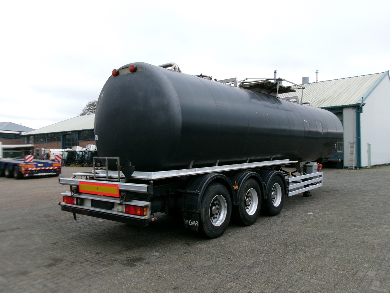 Naczepa cysterna dla transportowania chemikaliów Magyar Chemical tank inox 37.4 m3 / 1 comp / ADR 30/11/2023: zdjęcie 4