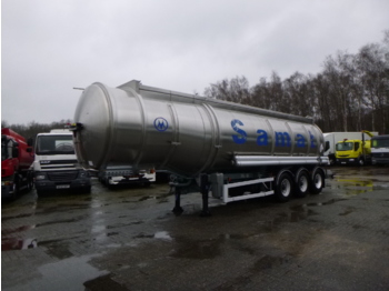 Naczepa cysterna dla transportowania paliwa Magyar Fuel tank inox 37.8 m3 / 7 comp / ADR 08/2021: zdjęcie 1