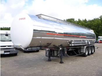 Naczepa cysterna dla transportowania paliwa Magyar Oil / fuel tank inox 36 m3 / 7 comp: zdjęcie 1