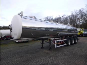 Naczepa cysterna dla transportowania chemikaliów Maisonneuve Chemical tank inox 26.2 m3 / 1 comp: zdjęcie 1