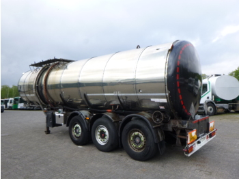 Naczepa cysterna dla transportowania mas bitumicznych Metalovouga Bitumen tank inox 32 m3 / 1 comp + pump: zdjęcie 3