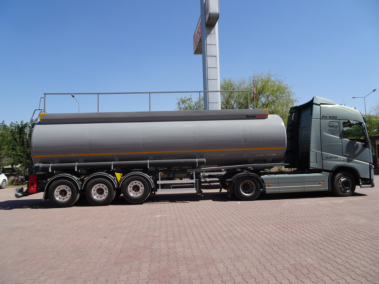 Nowy Naczepa cysterna dla transportowania chemikaliów NURSAN Slurry Tanker: zdjęcie 4