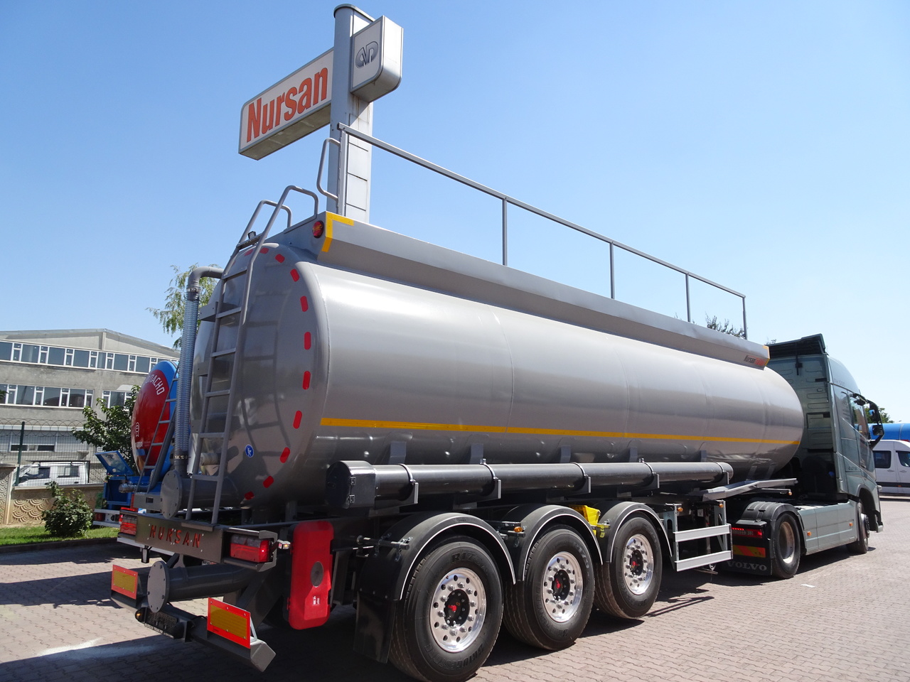 Nowy Naczepa cysterna dla transportowania chemikaliów NURSAN Slurry Tanker: zdjęcie 3