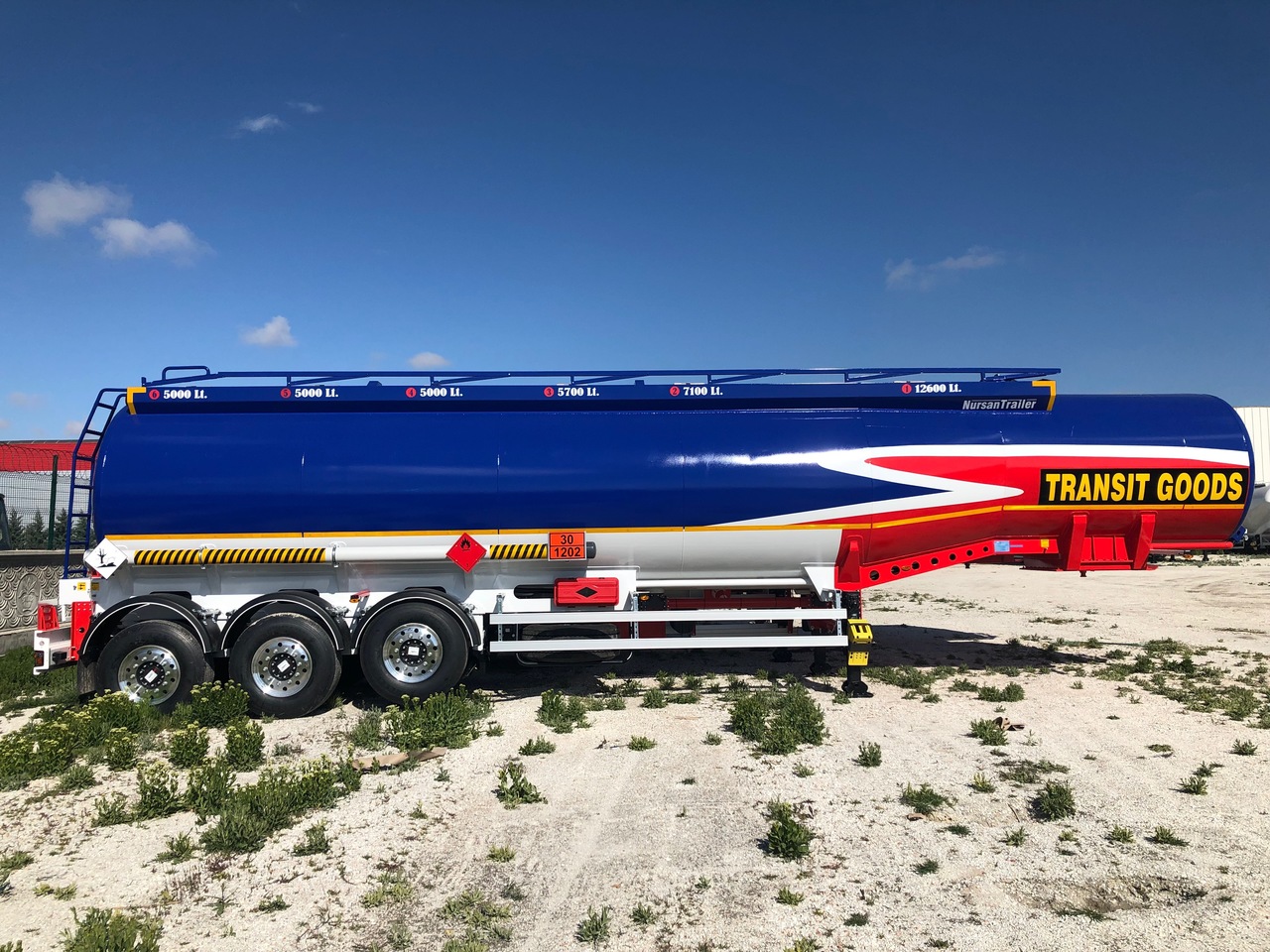 Nowy Naczepa cysterna dla transportowania paliwa NURSAN Steel Fuel Tanker: zdjęcie 14