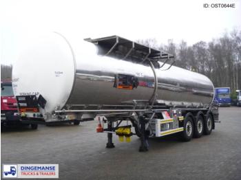 Crossland Bitumen tank inox 31.8 m3 / 1 comp - Naczepa cysterna