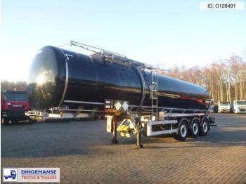 Crossland Bitumen tank inox 33.4 m3 + heating / ADR/GGVS - Naczepa cysterna