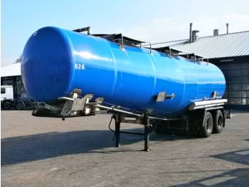 Maisonneuve Chemical tank Inox 31m3 / 3 comp. - Naczepa cysterna