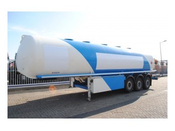 Schrader 3 AXLE GASOLINE TANKTRAILER - Naczepa cysterna